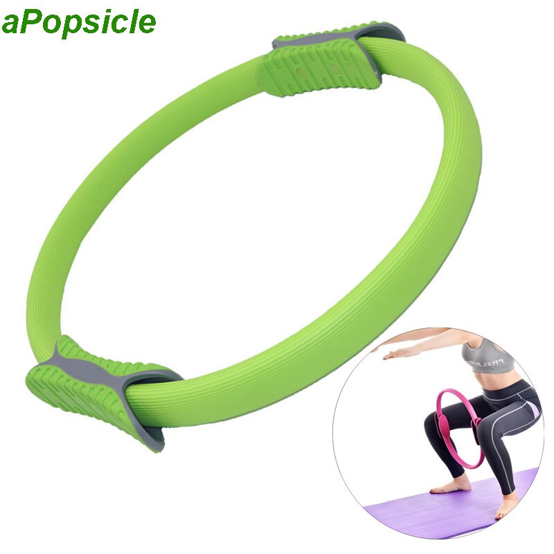 Yoga cirkel pilates sport magisk ring fitness kinetisk modstand cirkel gym træning pilates ring 38cm tilbehør