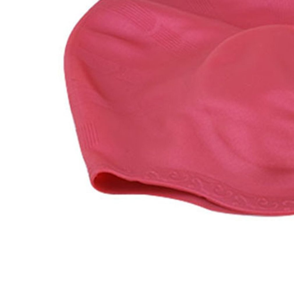 Men Women Swim Cap Swimming Pool Diving Cap Solid Color Swimming Cap Protect Ears Long Hair Sport Swimming Caps