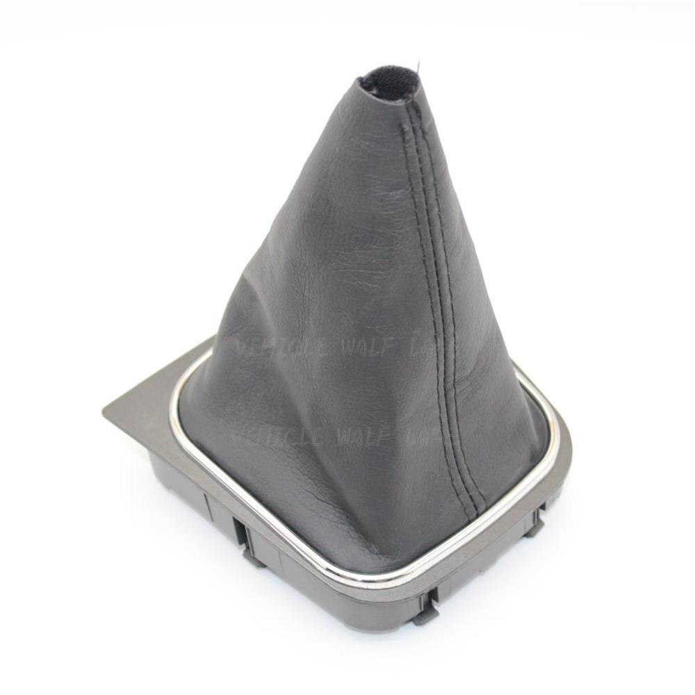 For VW Scirocco Car-Stying 6 Speed Car Stick Gear Shift Knob With Leather Boot: Black