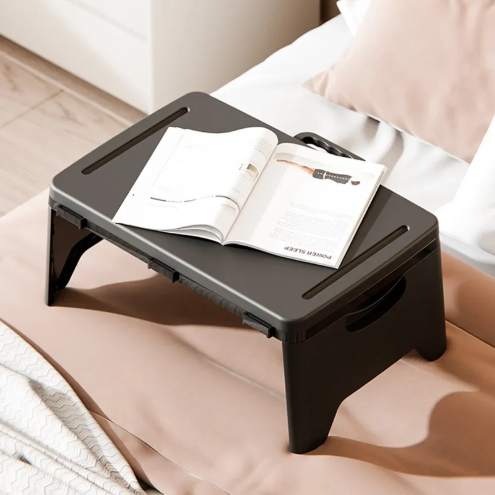 Lazy Portable Folding Table Working Table Living Room Sofa Bed Reading ToolsNotebook Computer Holder Multipurpose Foods Trays