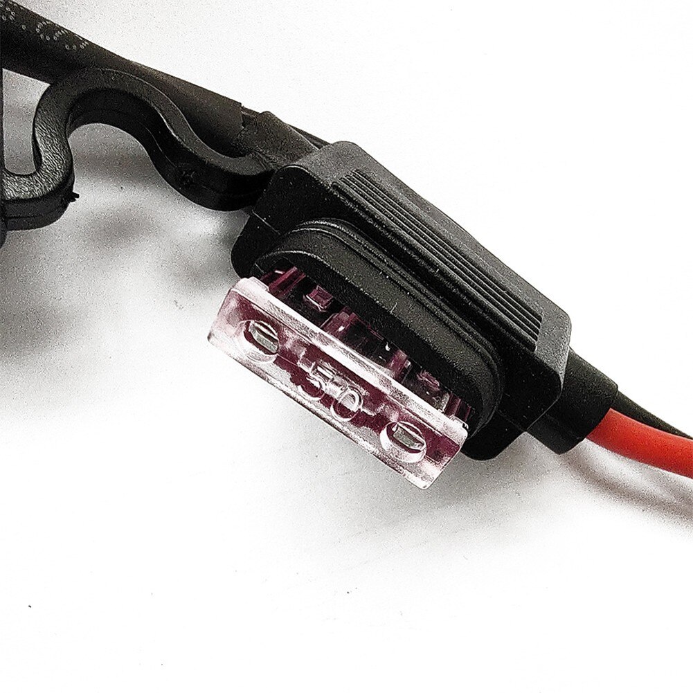 Ebike elcykel batteri strömkabel litium batteri controller säkring vattentät 14 awg urladdningstråd  xt60 hög temperatur