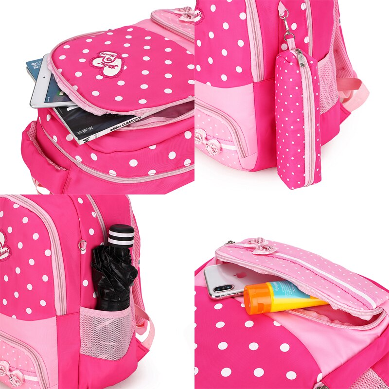 Di Modo Zaino 2020 Donne Zaino in Nylon Backbag Mochilas 2-4 Grado 8-12 Anni di Età Leggero per Bambini Zaini rugzak Kinderen