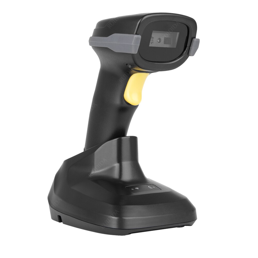 Scanner 2d Wireless with charging base qr Scanner Bluetooth Barcode Reader Code Bar Scanner Handheld Wireless Barcod PDF DM code