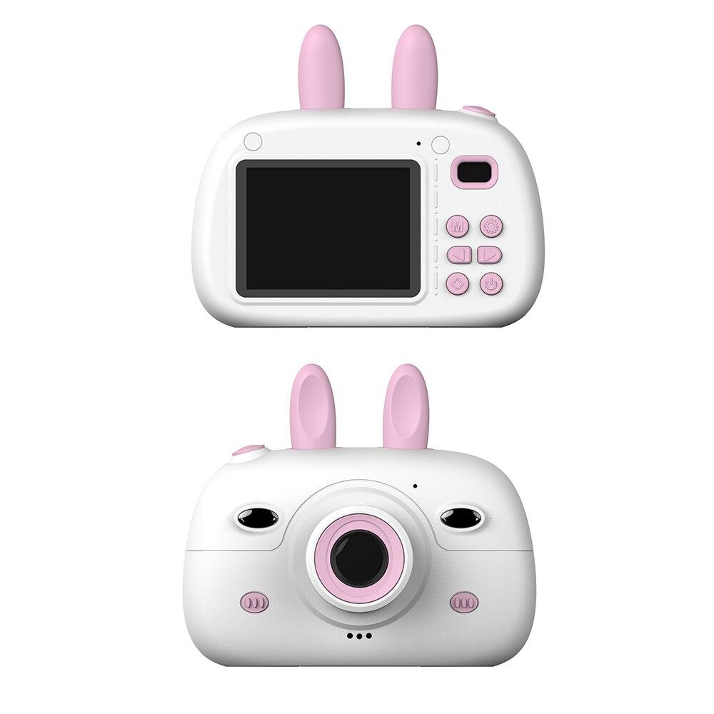 Portable Kids Digital Camera Intelligent Focus Mode Large Screen Children Camera Cartoon Mini Dual Lens Digital Camera For Kids