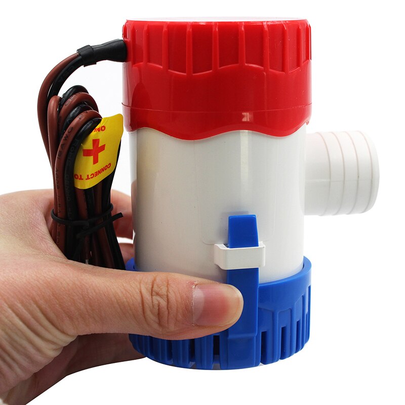 DC 12v/24v Bilge Pump 350~1100GPH Electric Water Pump for Boats Seaplane Motor Homes Houseboat Accessories Marin Water Pump