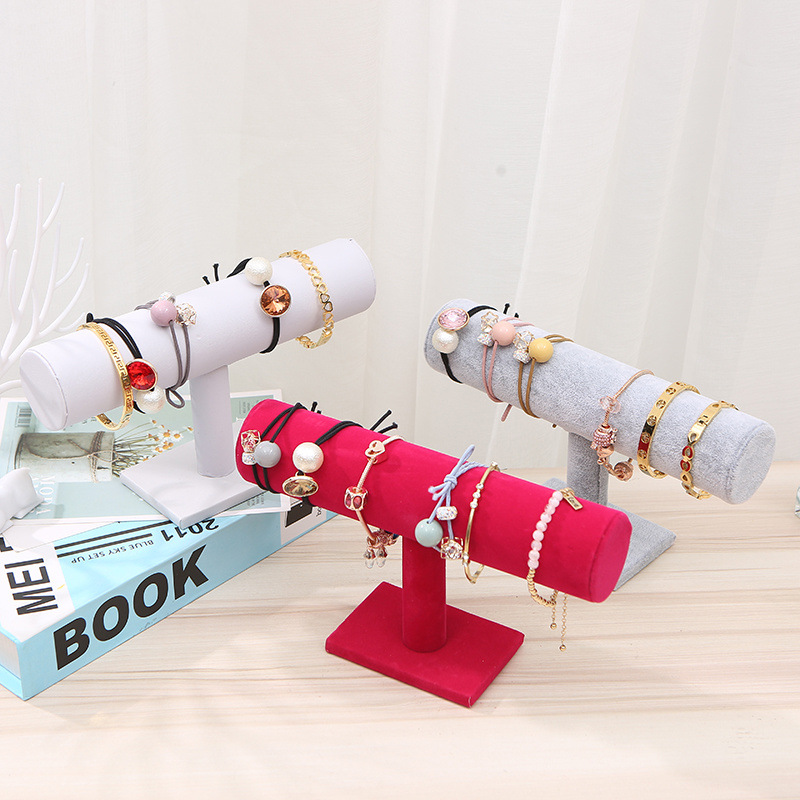 Velvet bracelet display rack, jewelry rack, bracelet, watch storage rack, jewelry display rack, display props