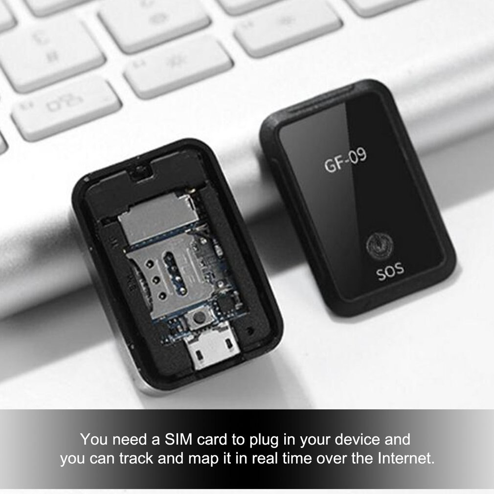 GF09 Mini GPS Real Time Tracker Car Pet Anti-theft Locator Tracking Device Real-time Vehicle Locator