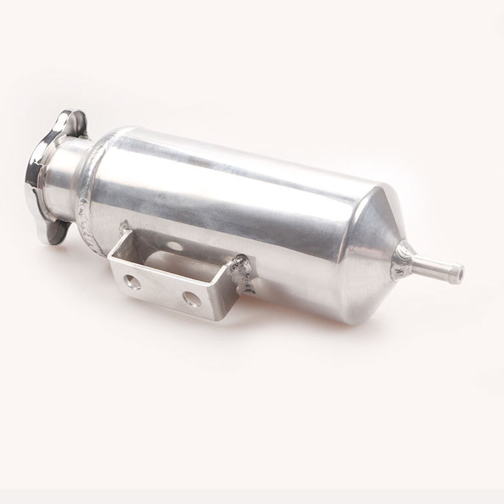 Radiador Universal para coche, recipiente de refrigeración de agua y aluminio, depósito de botella refrigerante, olla de ventilación