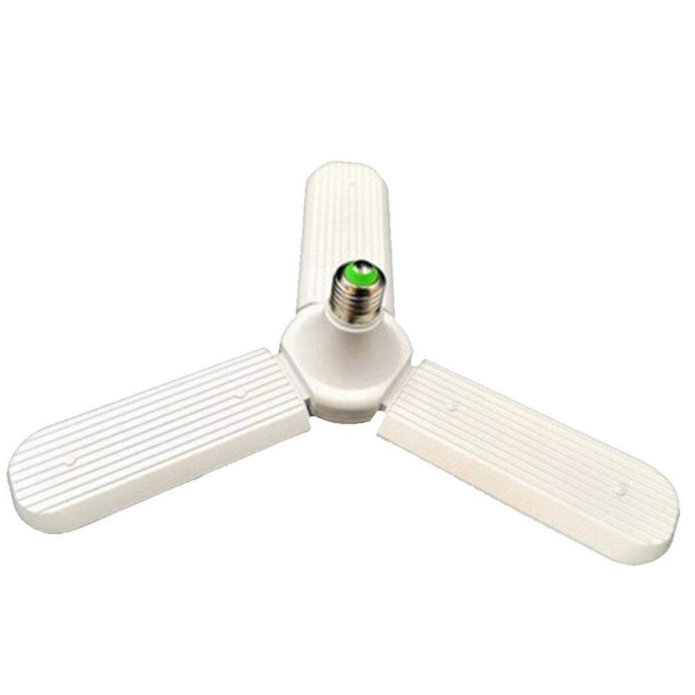 LED Garage Light 360 Degrees Deformable Ceiling Light For Home Warehouse Workshop Folding Three-Leaf Deformation Lamp: 3 Leaf  36w