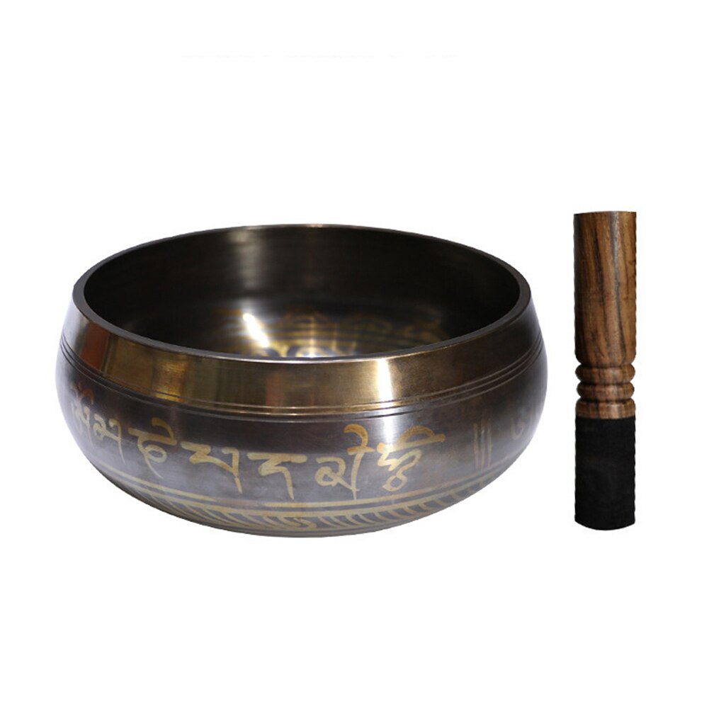 7 Verschillende Grootte Tibetaanse Klankschaal Nepal Boeddhistische Kom Muziek Zingen Bowls Sound Healing Therapie Yoga Meditatie Ritueel Kom: 10.5cm