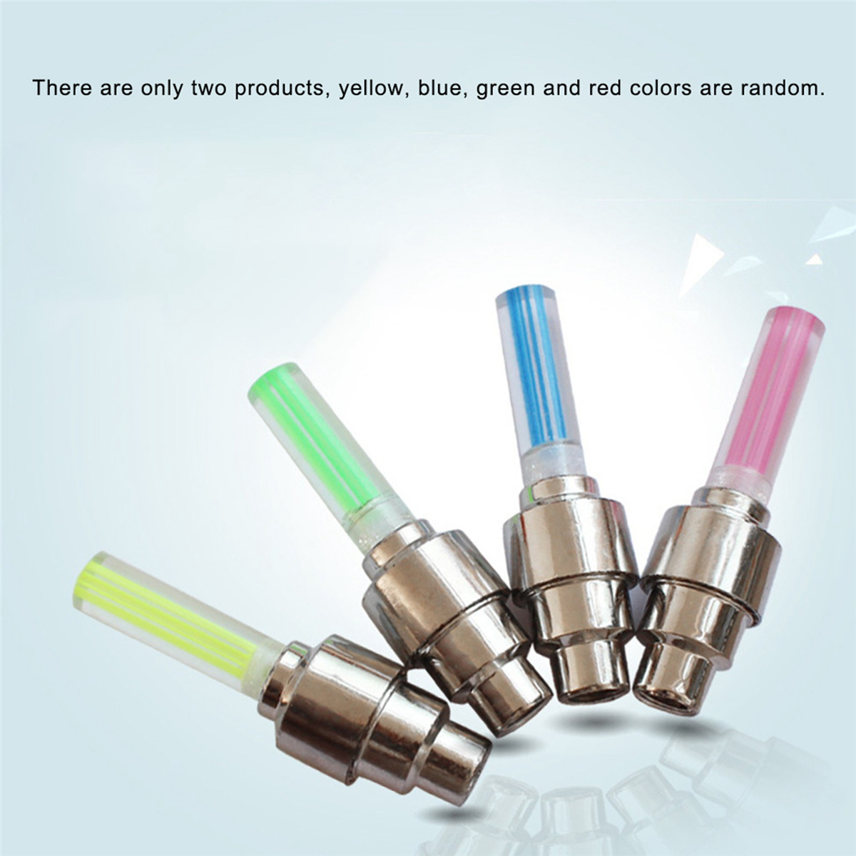 Fiets Licht Zonder Accu Mountainbike Fiets Verlichting Leds Band Ventiel Doppen Wiel Spaken Led Light Bl0157