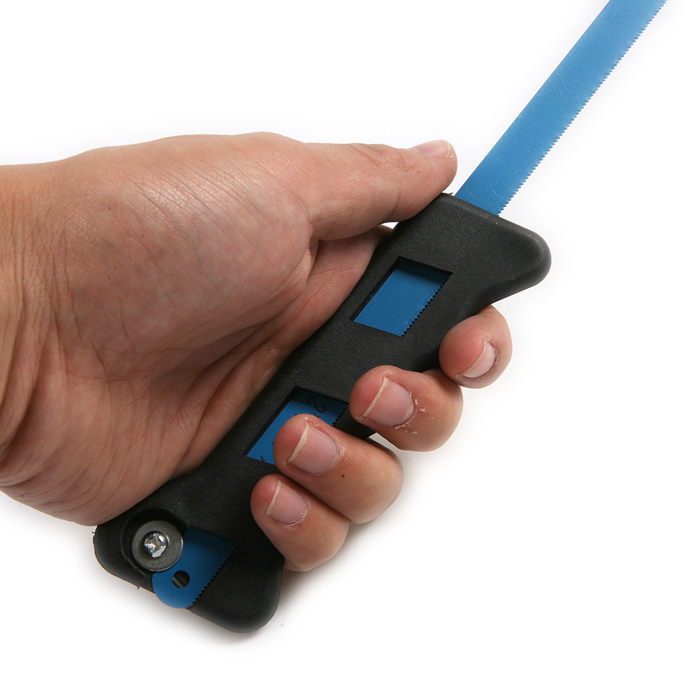 1Pc Zwart Zaagframe Draagbare Zaaghouder Handzaaghandvat Voor 300Mm Ijzerzaagbladen Houtbewerking Sieraden Diy Handgereedschap