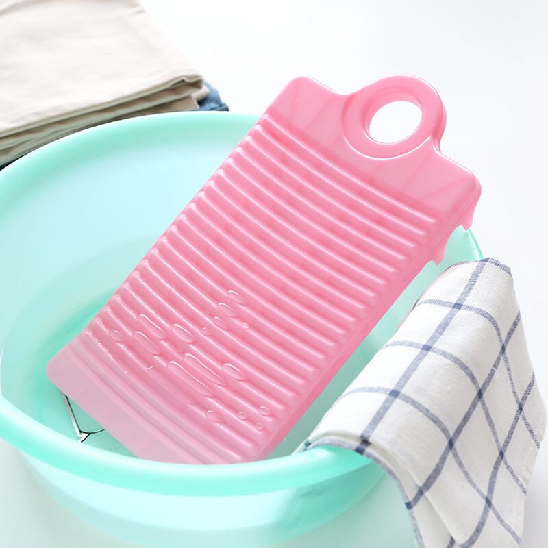 Plastic Washboard Antislip Thicken Washing Board Clothes Cleaning For Laundry