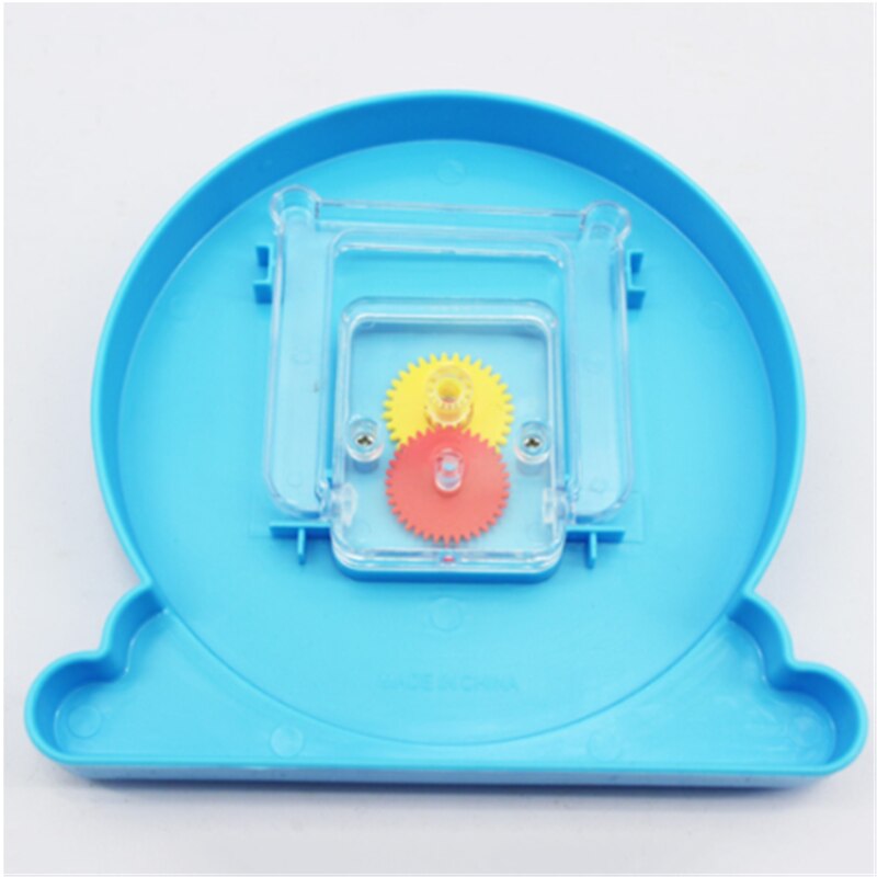 14.5*14*2 Cm Impara Tempo Orologio di Plastica Del Bambino Giocattoli di Modello per Il Bambino Prima Educazione Insegnamento Giocattoli per Bambini regalo