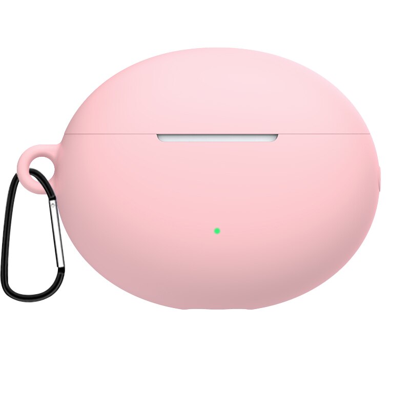 For Huawei Freebuds 4i Case Silicone Earphone Cover For Huawei Freebuds 4i 4 i Free Buds 4i Headset Funda Accessories With Hook: pink