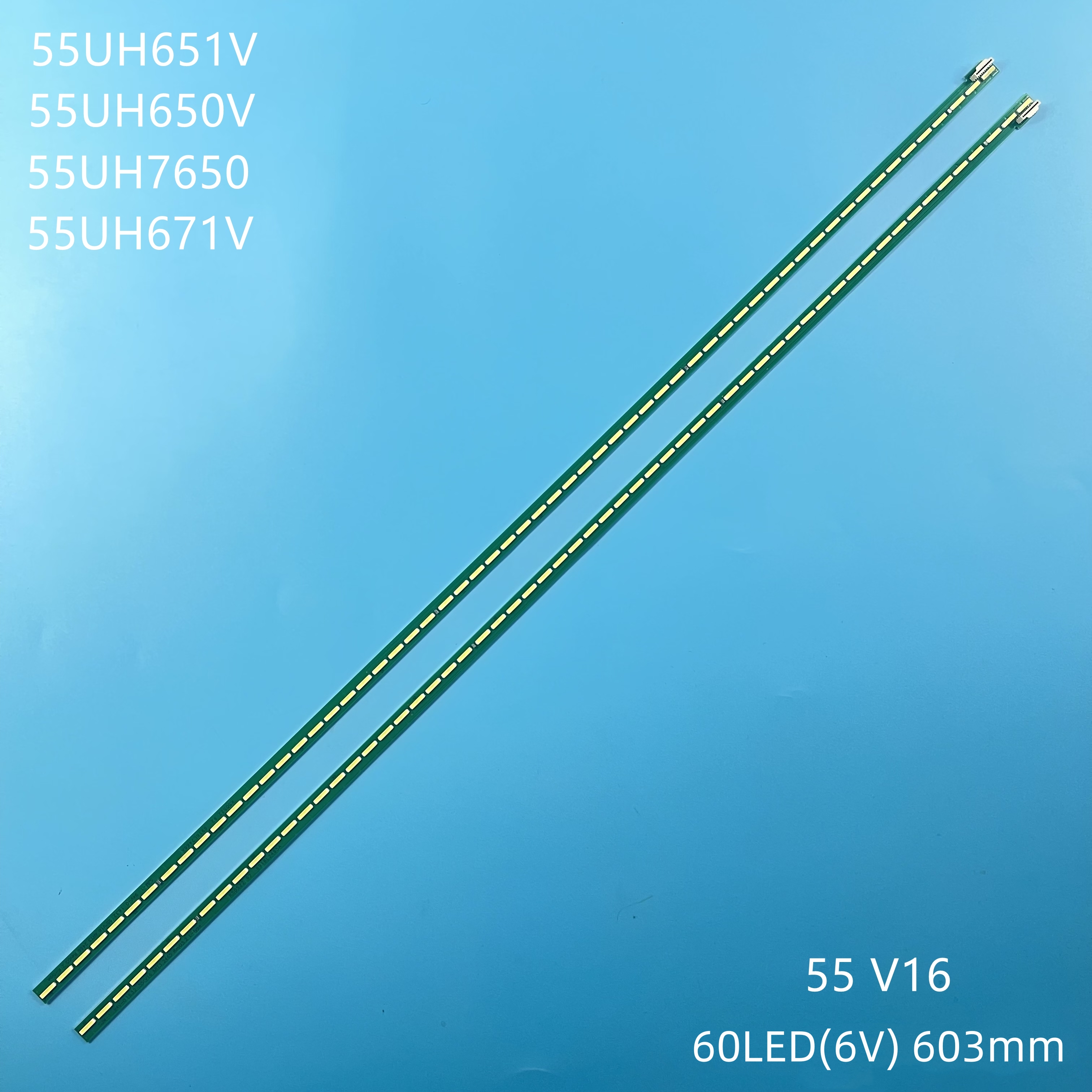 LED Backlight strip voor 55UH650V 55UH651V 55UH656V 55UH661V 55UH664V 55UH668V 55UH652V 55UH671V 55UH676V 55UH6500 55UH6507