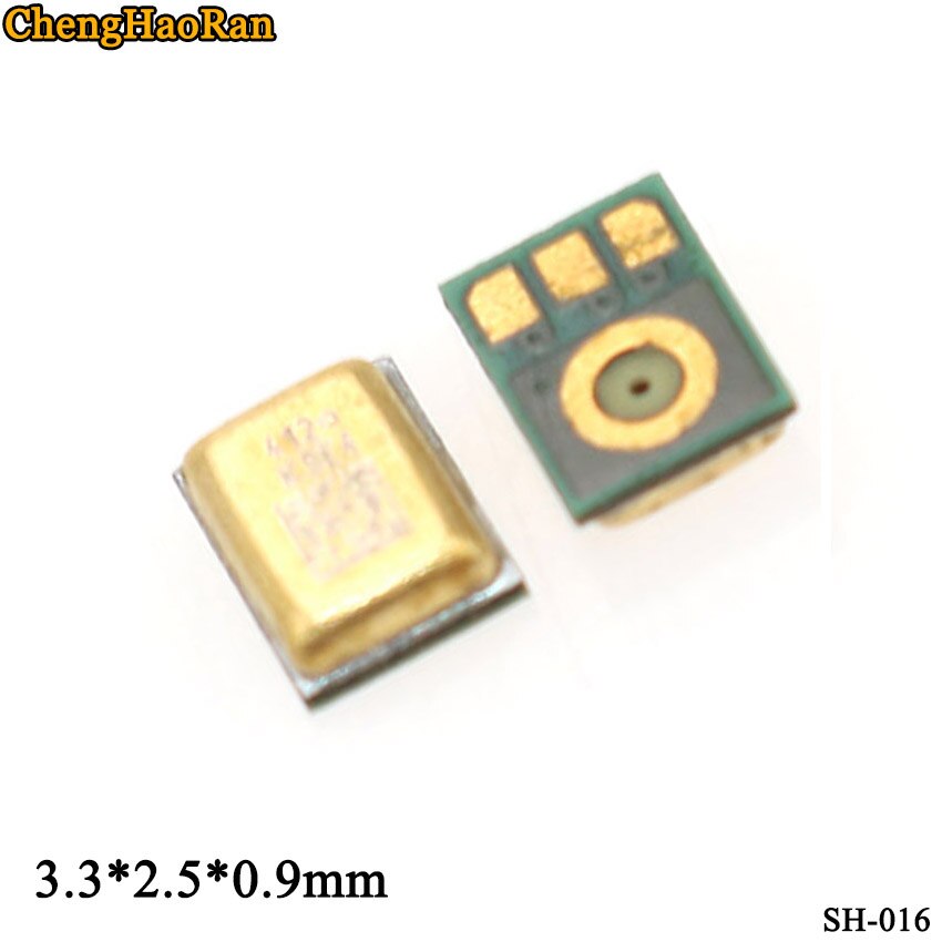 ChengHaoRan 10 teile/los eingebaute mikrofon zubehör 3,3*2,5*0,9mm für iPhone 6G 6 Plus 6S 6S Plus handy mikrofon
