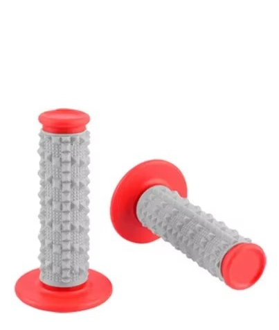 Poignée Pro Taper moto Protaper Dirt Pit Bike Motocross 7/8 "guidon en caoutchouc Gel poignées de frein mains: Rouge