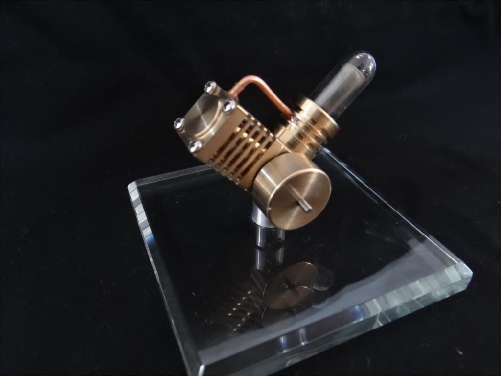 mini Stirling engine external combustion engine handmade micro-generator steam engine