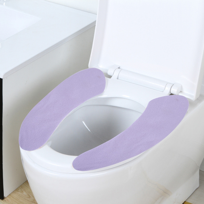 12 Models Printed Cartoon Cut-and-paste Toilet Seat Pad With Repeatable Washable Bathroom Toilet Seat: I