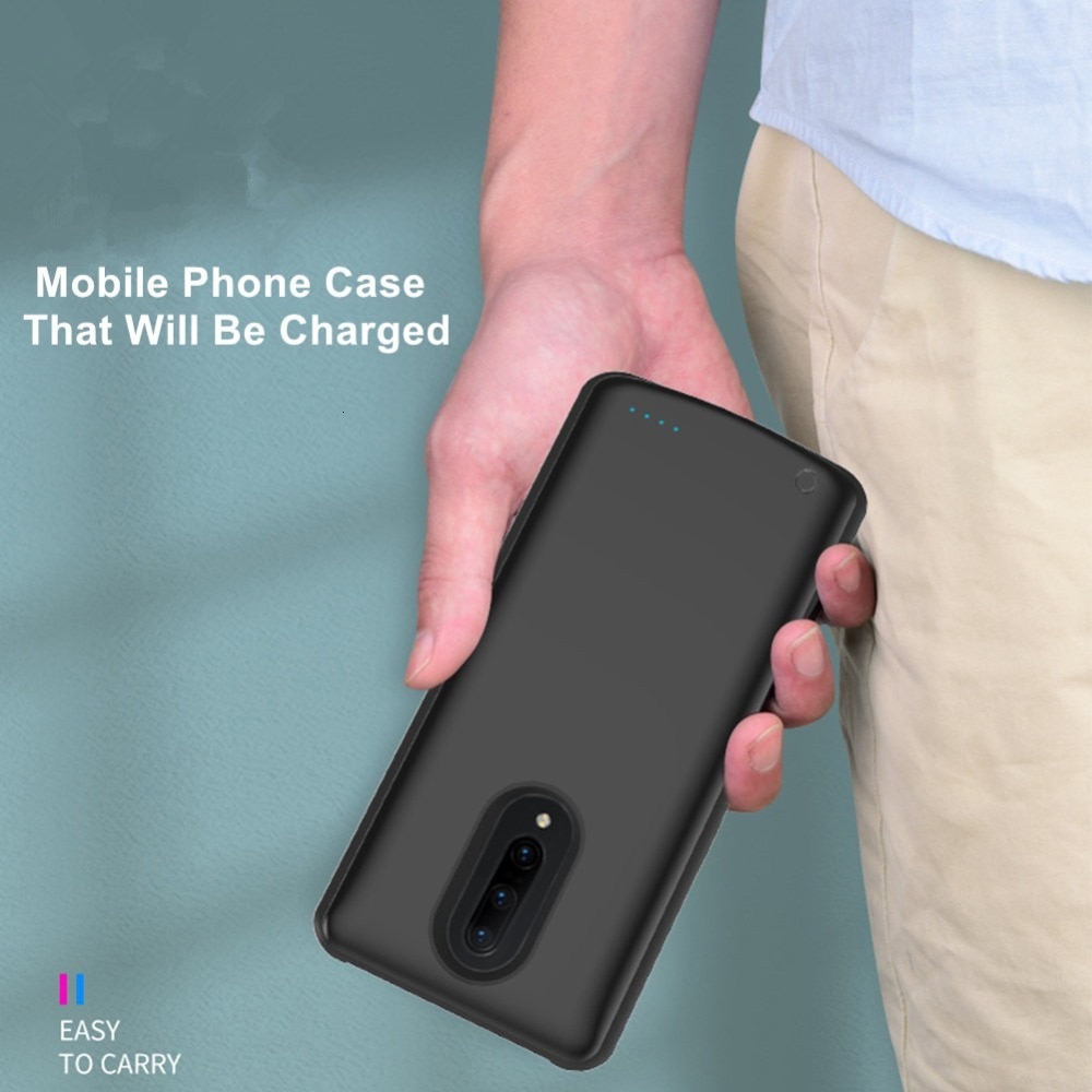 6500mAh For One Plus 7 Pro Battery Case External Battery Charger Case Cover Power Bank For One Plus 7 Battery Cases Power Bank