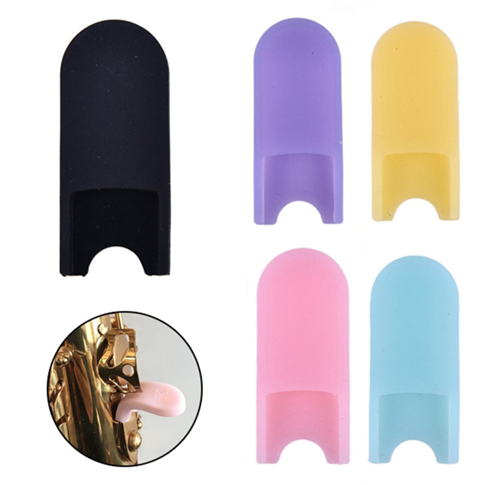 En Caoutchouc Saxophone Repose-Pouce Économiseur Coussin Protège-doigts Confortable Pour Alto Ténor Saxophones Soprano