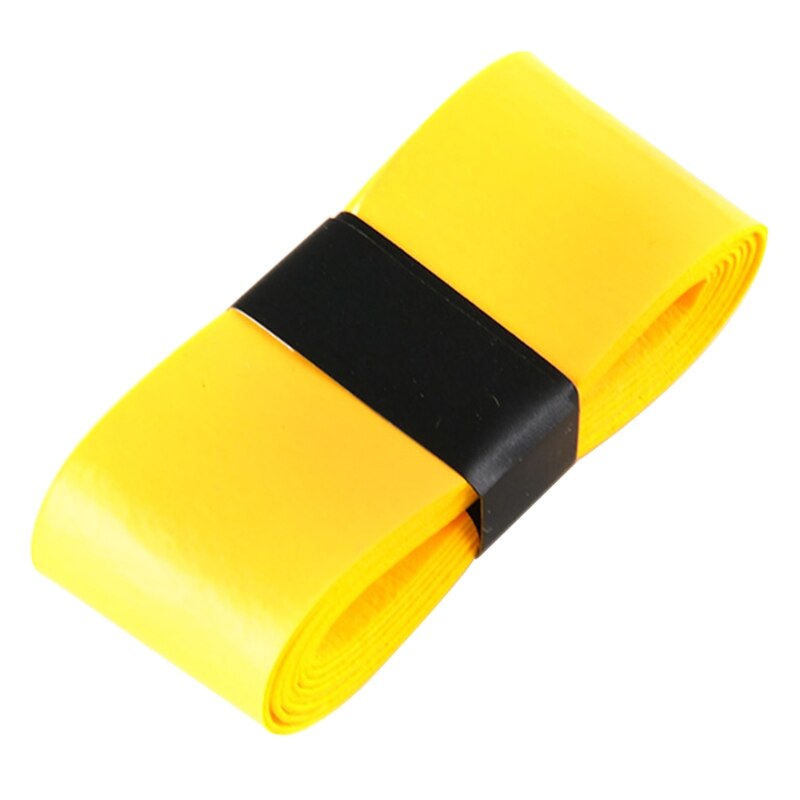 60 Pcs Tennis Racket Overgrips Anti-skid Tape Wraps Fishing Rod Sweatband Badminton Racquet Non-Slip Accessory: Yellow