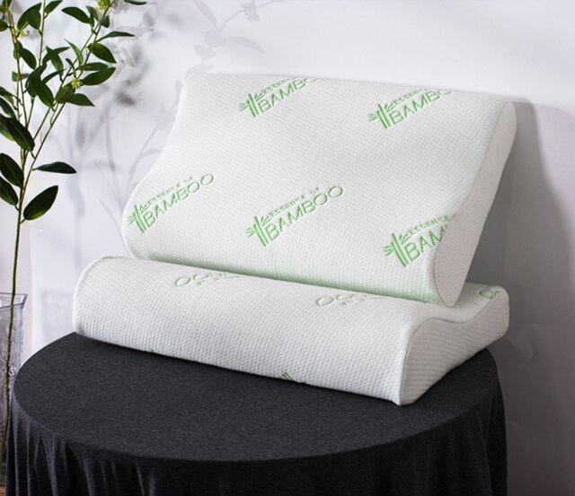 Wit Slapen Bamboe Memory Foam Orthopedisch Kussen Kussens Oreiller Kussen Travesseiro Almohada Cervicale Kussens Poduszkap: Default Title