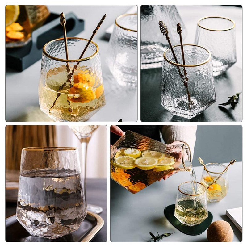 Becher Glas Tasse Wasser Becher Glas Kaffee Becher Isoliert Milch Tasse Für Heimat Sekretariat Phnom Penh Champagner Gläser