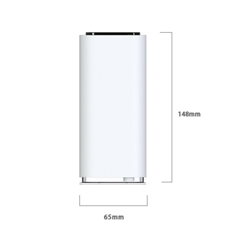 Air Purifier with LED Lights Air Cleaner for Home Car Office Kitchen Bedroom Desk NJ88