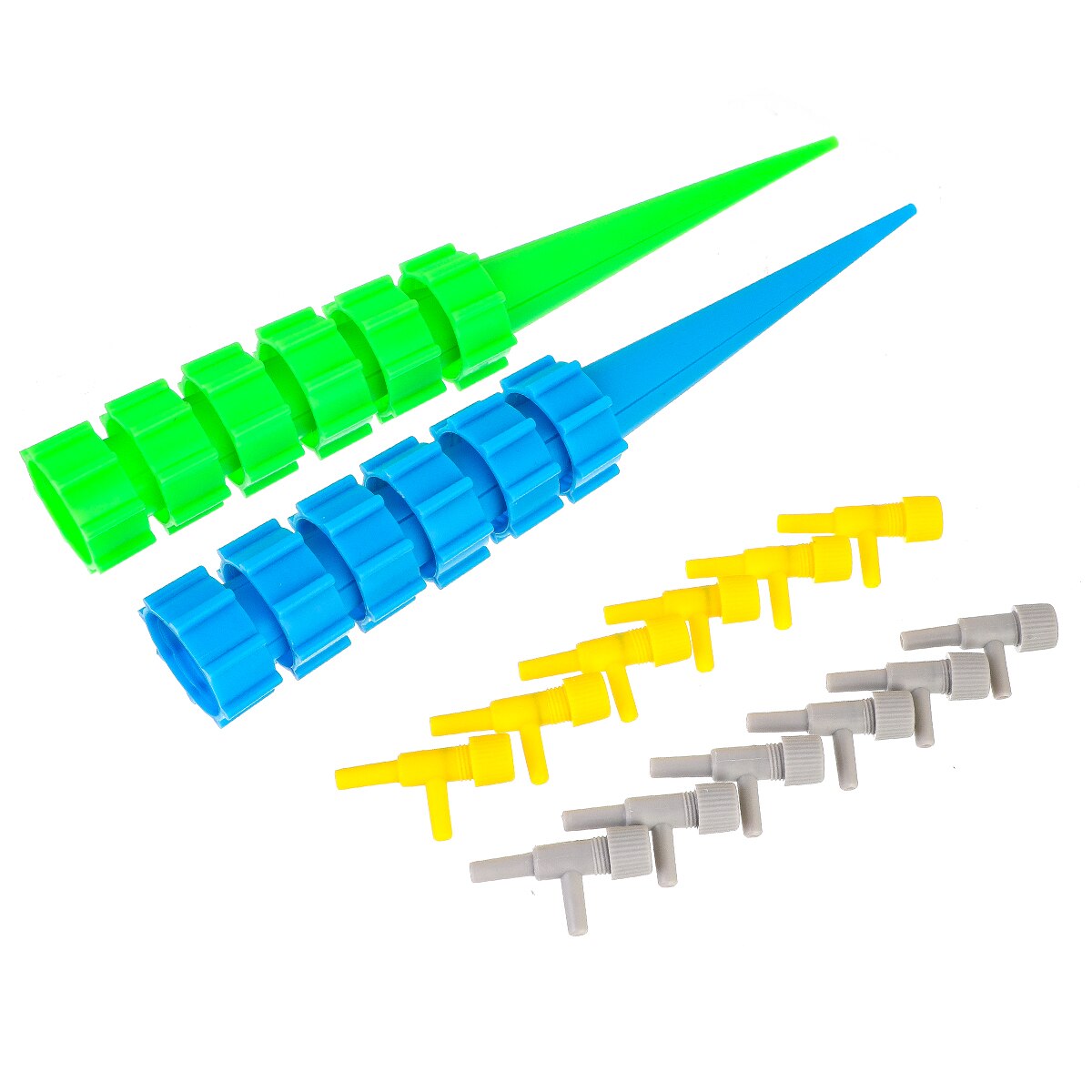 Garden Irrigation Plant Water Dispenser Automatic Watering Tool Box Device Potted Watering Artifact 12pcs