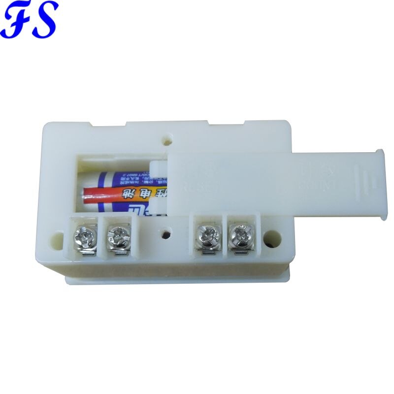 YB5C LCD Digital Electrical Counter 5 Digit Display Accumulation Counter with Magnetic Switch Sensor Punch Machine Counter Meter