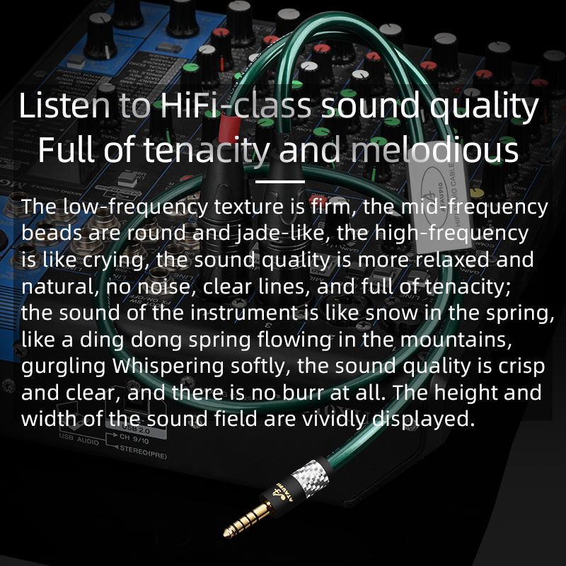 ATAUDIO HIFI 4,4 mm gebalanceerde mannelijke naar dubbele 2xlr 3-pins XLR gebalanceerde mannelijke audio-adapterkabel