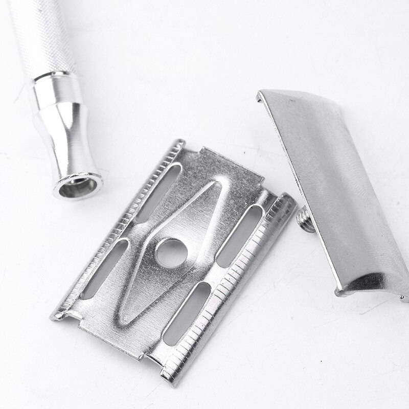 Men Safety Classic Dual Edge Razor Manual Shaver Long Handle Box Safety Razors Beard Care Bathroom Products