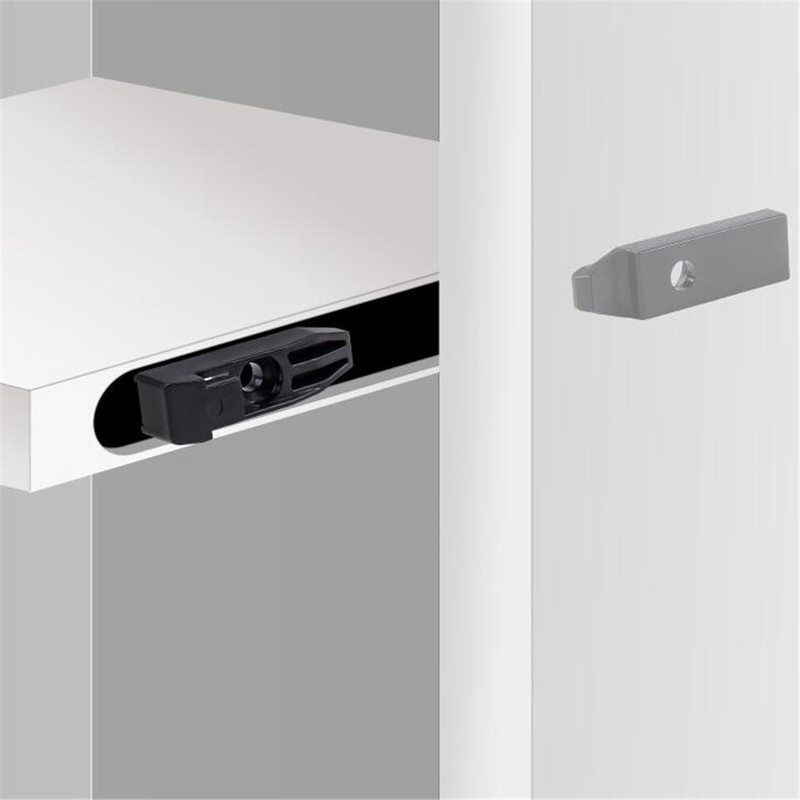 10pcs Furniture Hidden Fastener clapboard Connector Shelf Clip Bracket Holder Installation Chute Hasp Buckle Partition Support