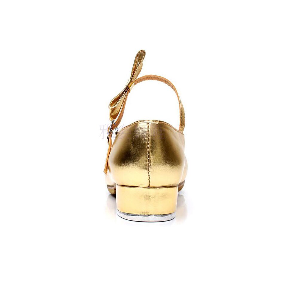 MSMAX YZ-06 Kinderschoenen Meisjes Tap Schoenen Professionele Dansschoenen Goud Vierkante Hak Podium Tap Schoenen Voor Kids