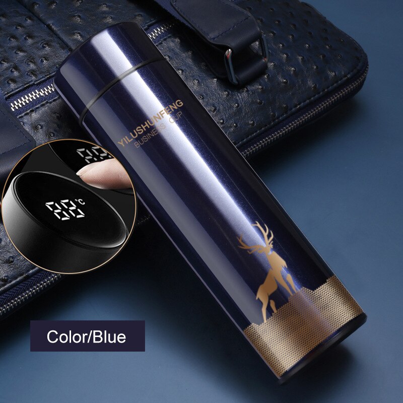 Intelligent Temperature Display Stainless Steel Insulation cup Tea cup coffee cup Vacuum Bottle Thermos Cup Coffee Tea Mug