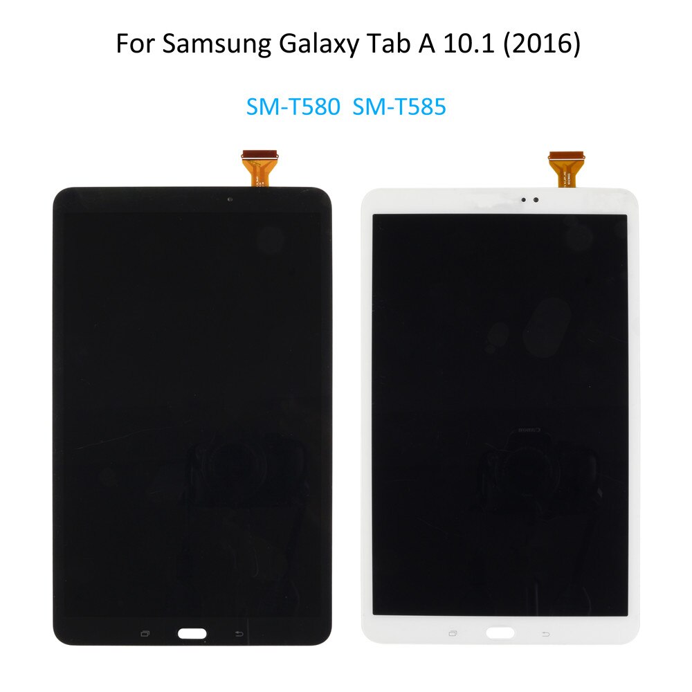 10.1 &#39;&#39;Voor Samsung Galaxy Tab Een 10.1 SM-T580 SM-T585 Lcd-scherm En Touch Screen Digitizer Componenten