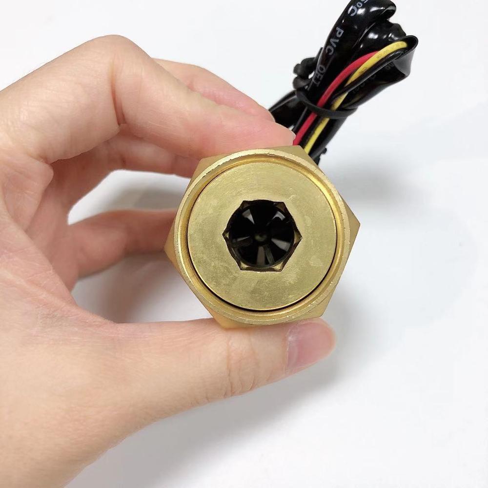 G 3/4" Union Nut DN20 to DN25 Easy Installed Magnetic Water Flowmeter Water Flow Meter Pulse Output Flow Sensor SEN-HZ43FD