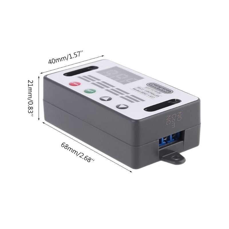 Dc 12V DDC-431 Timer Vertraging Relais Schakelaar Digitale Data Besparen Vertraging Controller Dc 6V-30V