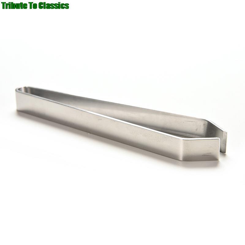 1 sztuk ze stali nierdzewnej szczypce Fishbone metalowe ryby depilator kuchnia Stubbs skubanie futro kości klip Tong zwierząt szczypce BBQ