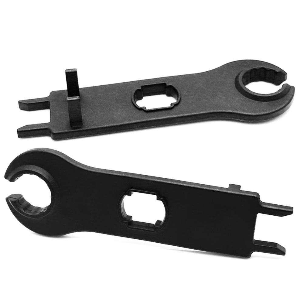 1 Pair Solar Panel Connector Disconnect Tool ABS Button Panel Connector Wrench Connector Manual Installation Wrench