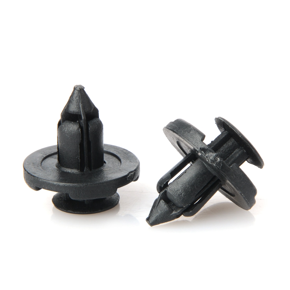 100PCS 8mm Auto Bumper Mudguard Special Nylon Rivet Fastener For Nissan Livina TIIDA Sylphy interior Fixing Clip Car Accessories