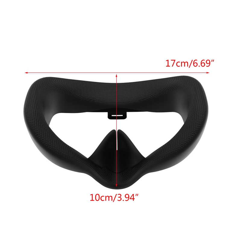 Rutschfester silikon-gesichtskissenbezug, ersatz-gesichtspolster, kompatibel mit pico neo 3 flugzeugen, schweißabweisend