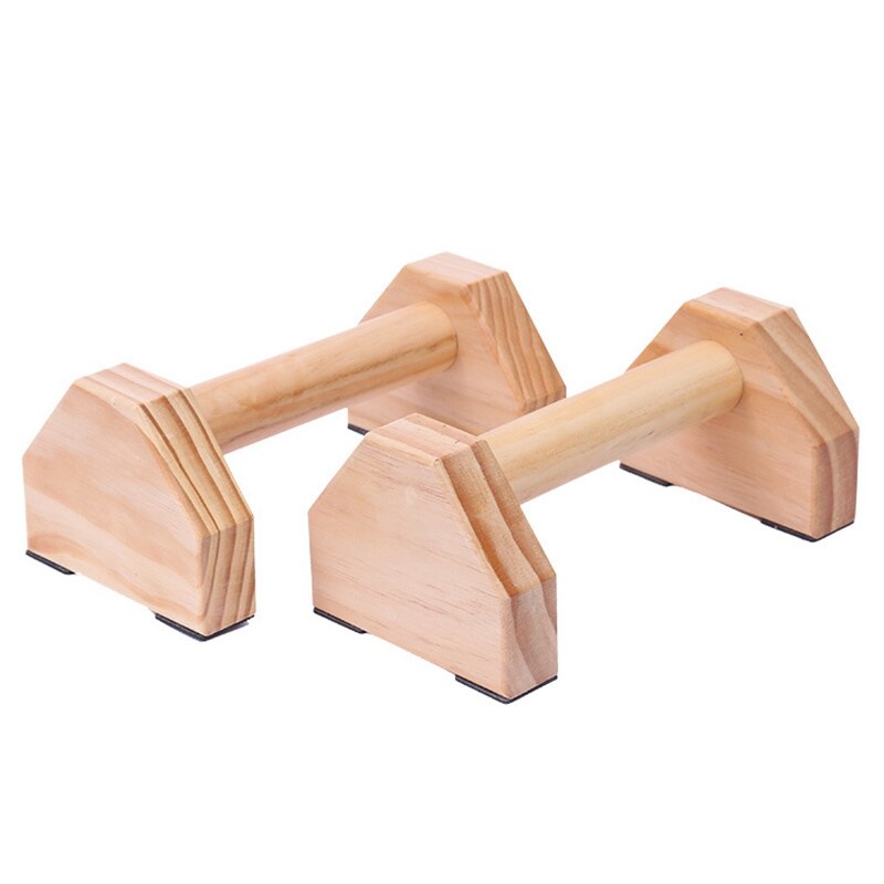 Gimnasio de madera respetuoso con el medio ambiente, barras paralelas invertidas, soporte para flexiones, equipo de Fitness