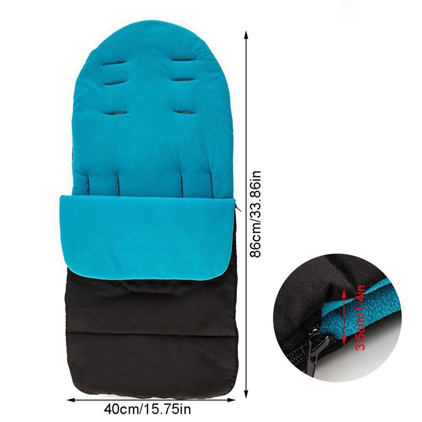 Bébé bambin universel chancelière confortable coton mélange orteils tablier Liner Buggy landau poussette directe 823