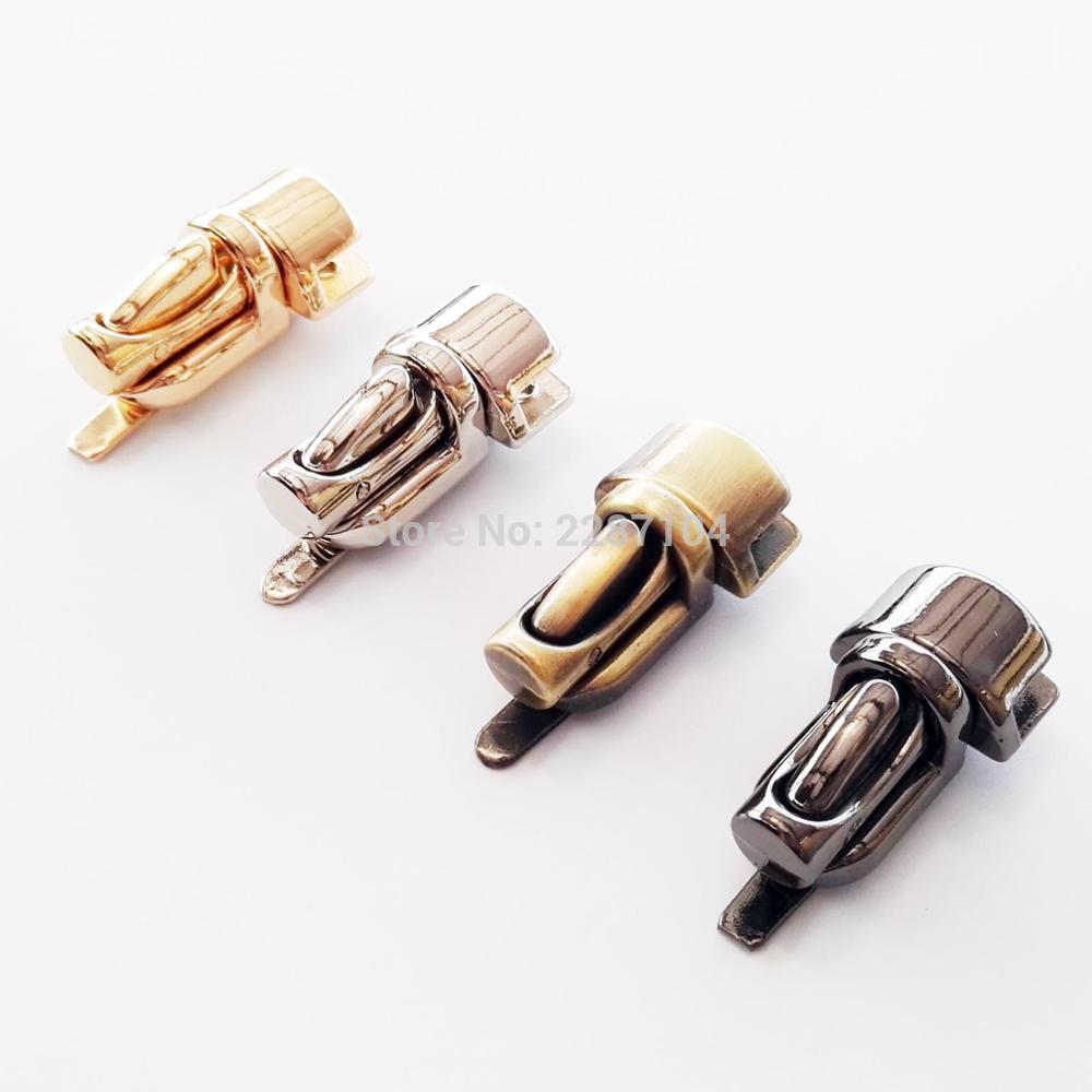 Nifocc Tuck Lock Sluiting Catch Purse Thumb Lock Portemonnee Gesp Bevestigingsmiddelen Portemonnee Gesp Portemonnee Metalen Sluiting Sloten voor DIY Craft Portefeuilles Tas Lederen Handtassen Maken