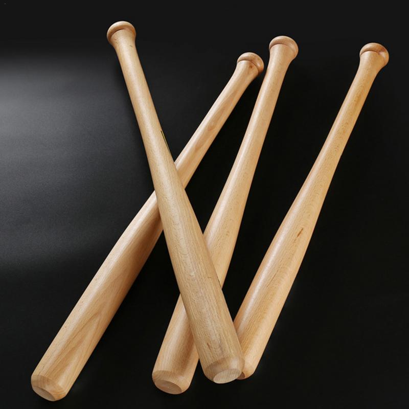 Duro Natural bates de béisbol de madera 54 cm alta dureza resistencia proceso de cómodo en