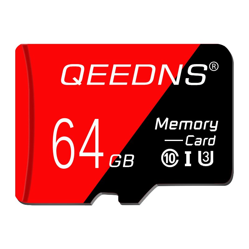 Mini SD TF Karte 128GB Mikro-Karte 256GB hoch Geschwindigkeit Speicher Karte 64GB 32GB 16GB 8GB Microsd Karten Für Telefon Freies Adapter: 64GB