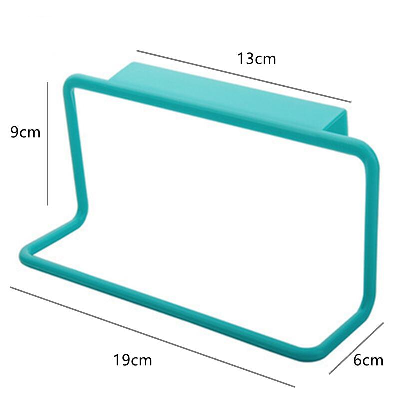 Küche Organizer Handtuch Gestell Über Tür Hängen Halfter Schlecht Schrank Schrank Aufhänger Regal Für Küche Liefert Zubehör